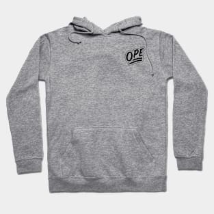 Ope - Black Hoodie